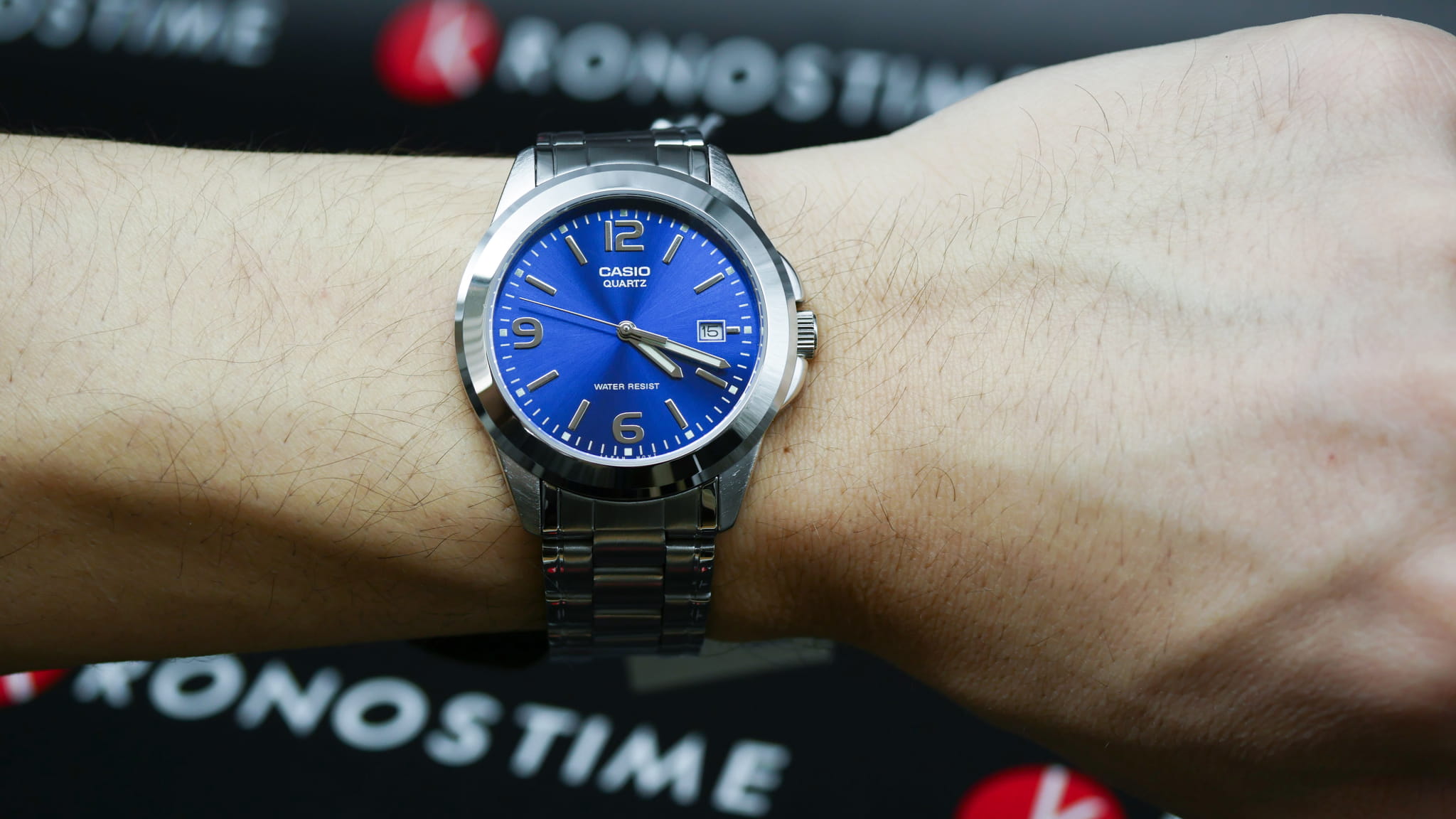 Casio Casio MTP-1259PD-2A под костюм наручные часы, вид спереди